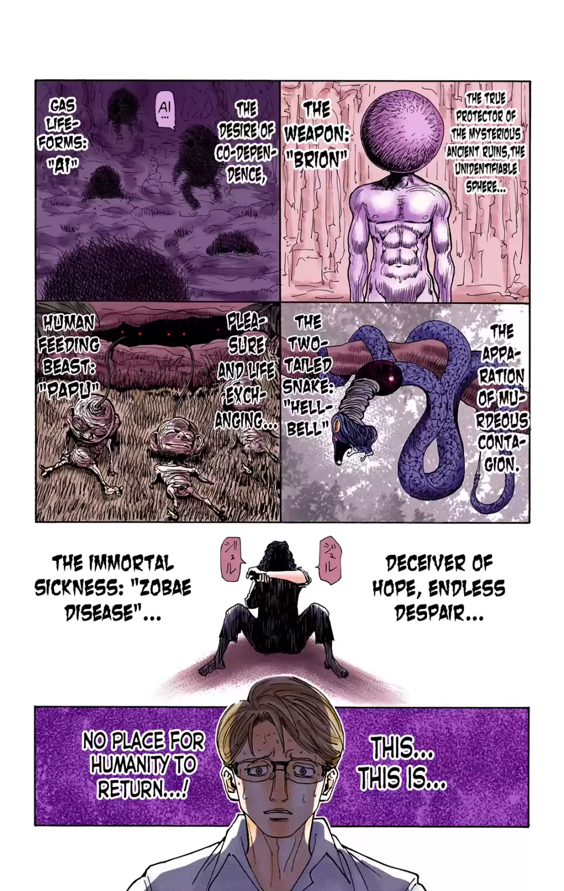 Hunter x Hunter Full Color Vol. 33 Ch. 341 Threats