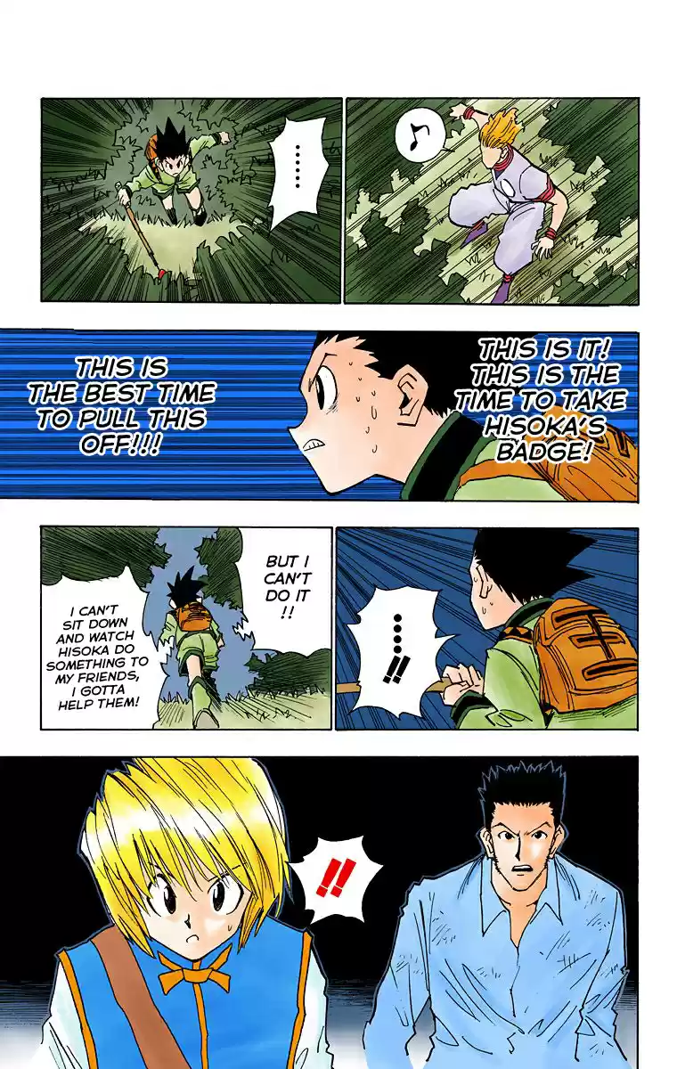 Hunter x Hunter Full Color Vol. 4 Ch. 27 A Volatile Situation