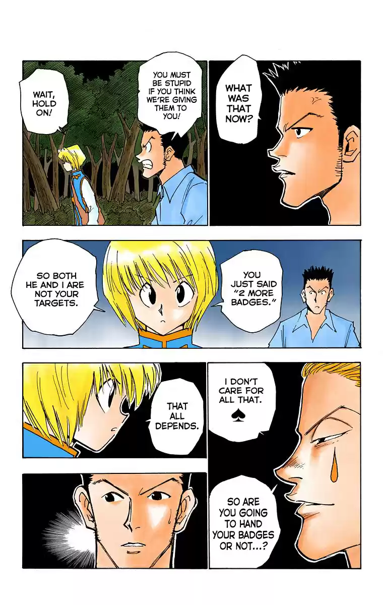 Hunter x Hunter Full Color Vol. 4 Ch. 27 A Volatile Situation