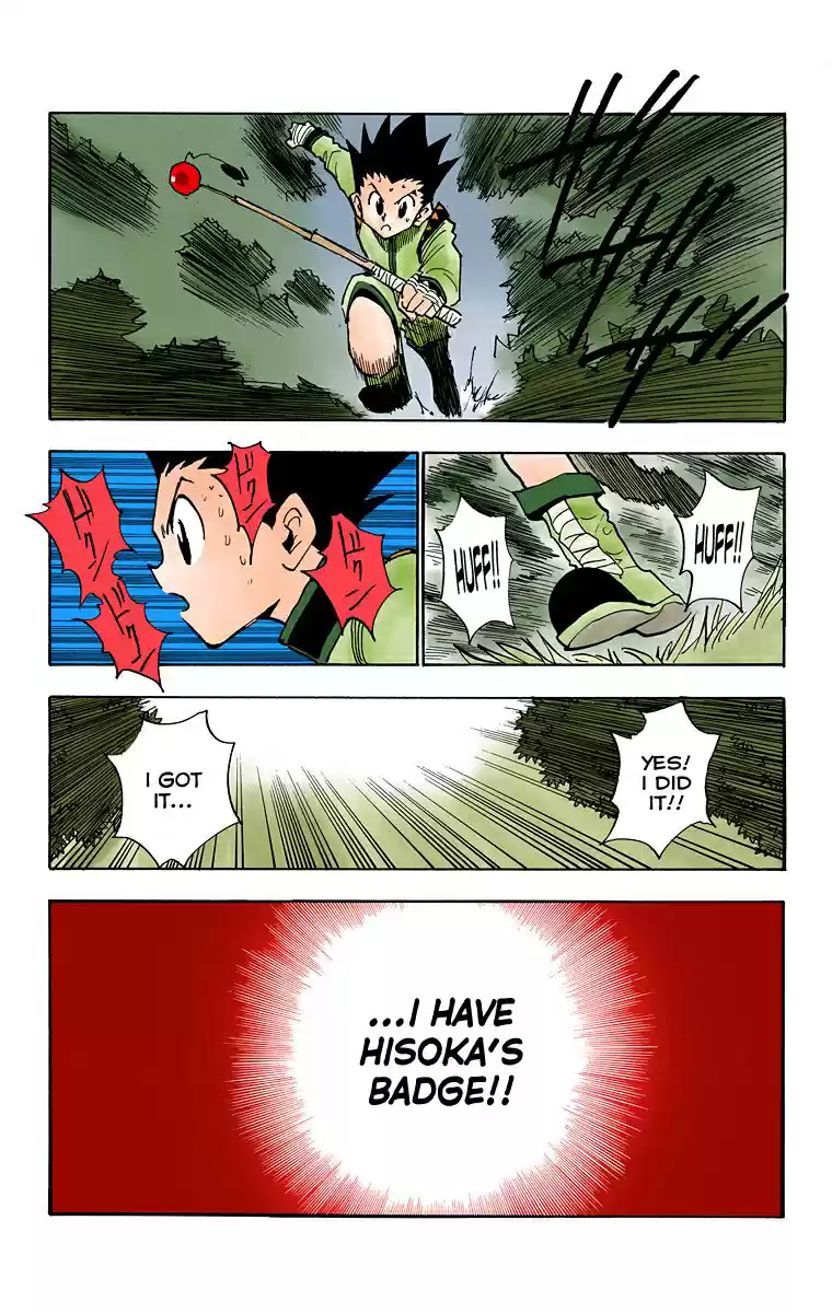 Hunter x Hunter Full Color Vol. 4 Ch. 28 A Huge Favor