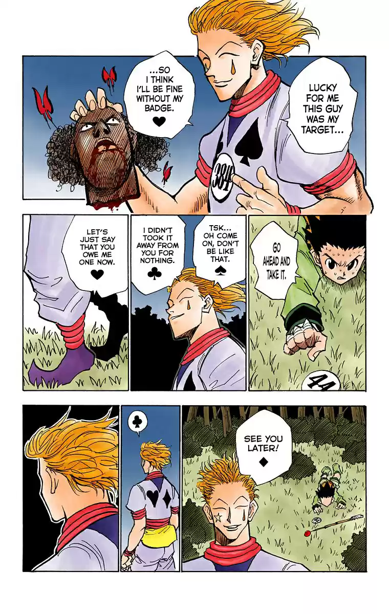 Hunter x Hunter Full Color Vol. 4 Ch. 28 A Huge Favor