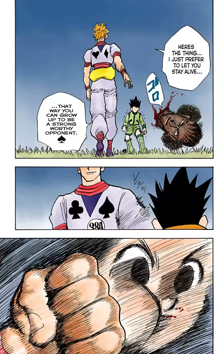 Hunter x Hunter Full Color Vol. 4 Ch. 28 A Huge Favor