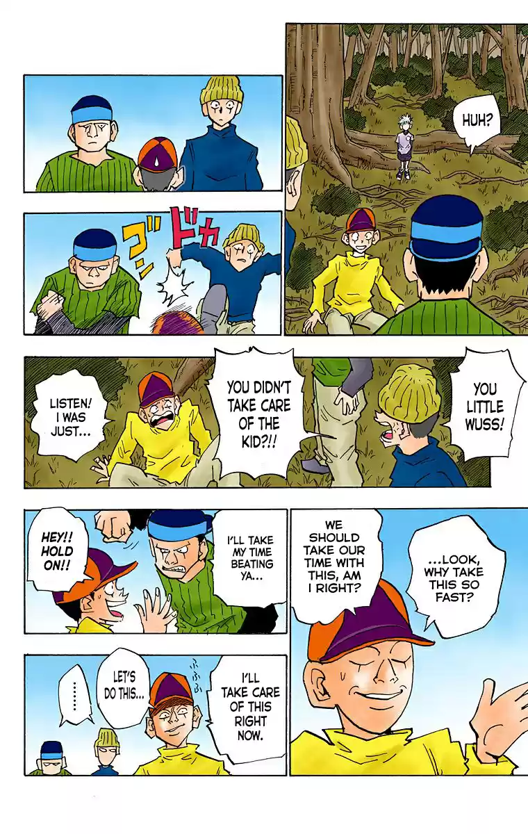 Hunter x Hunter Full Color Vol. 4 Ch. 29 Killua's Case