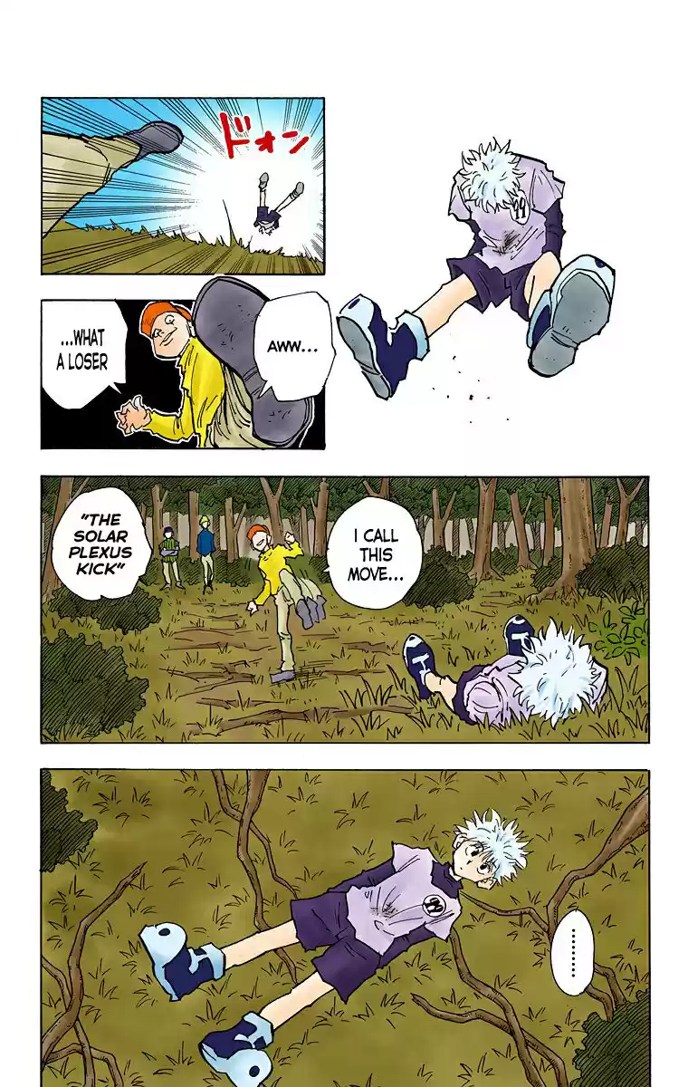 Hunter x Hunter Full Color Vol. 4 Ch. 29 Killua's Case