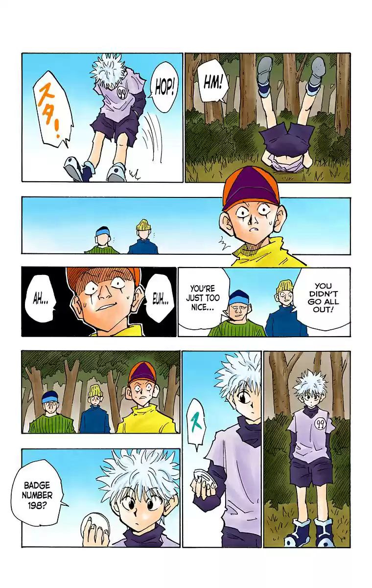 Hunter x Hunter Full Color Vol. 4 Ch. 29 Killua's Case