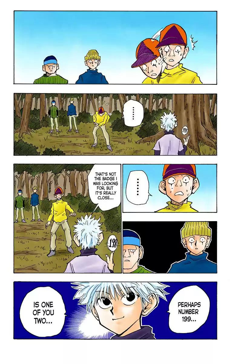 Hunter x Hunter Full Color Vol. 4 Ch. 29 Killua's Case