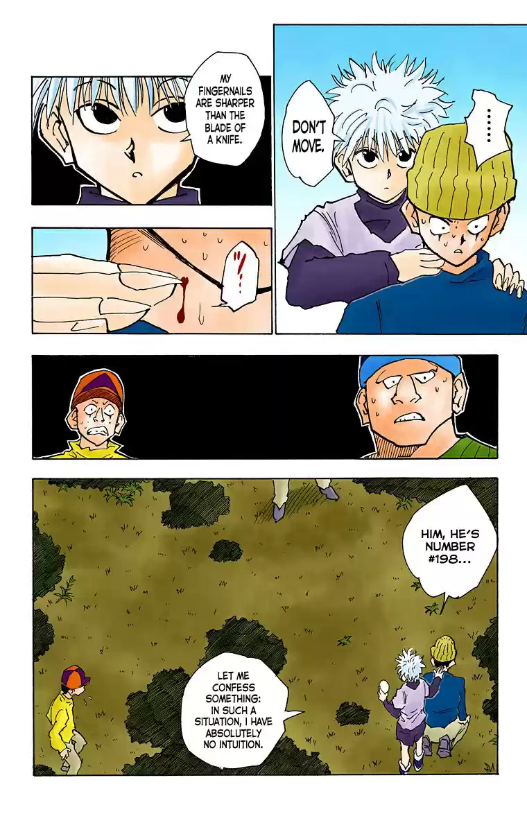 Hunter x Hunter Full Color Vol. 4 Ch. 29 Killua's Case
