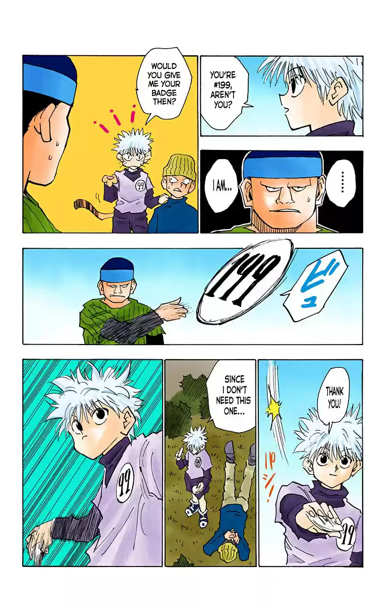 Hunter x Hunter Full Color Vol. 4 Ch. 29 Killua's Case