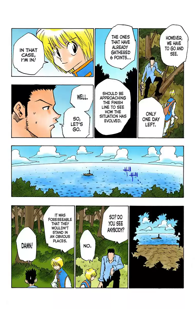 Hunter x Hunter Full Color Vol. 4 Ch. 30 The Slithering Trap