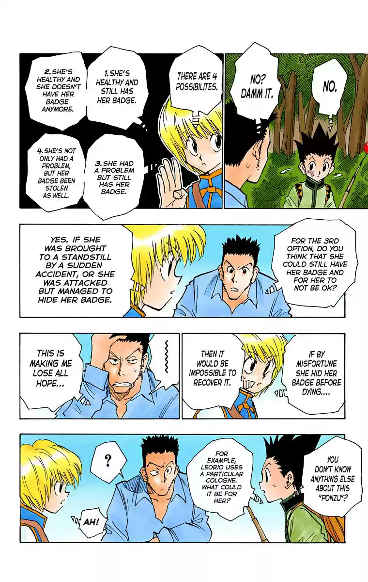 Hunter x Hunter Full Color Vol. 4 Ch. 30 The Slithering Trap