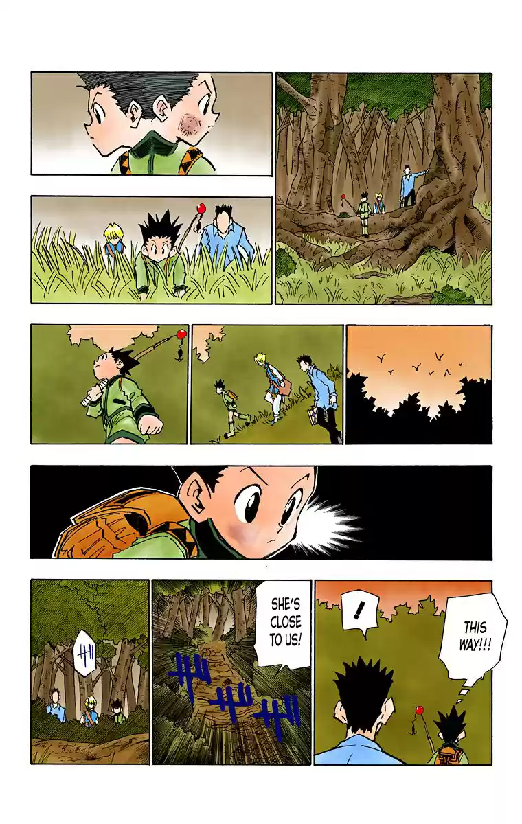Hunter x Hunter Full Color Vol. 4 Ch. 30 The Slithering Trap