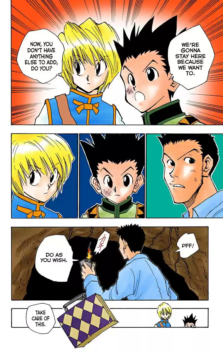 Hunter x Hunter Full Color Vol. 4 Ch. 30 The Slithering Trap