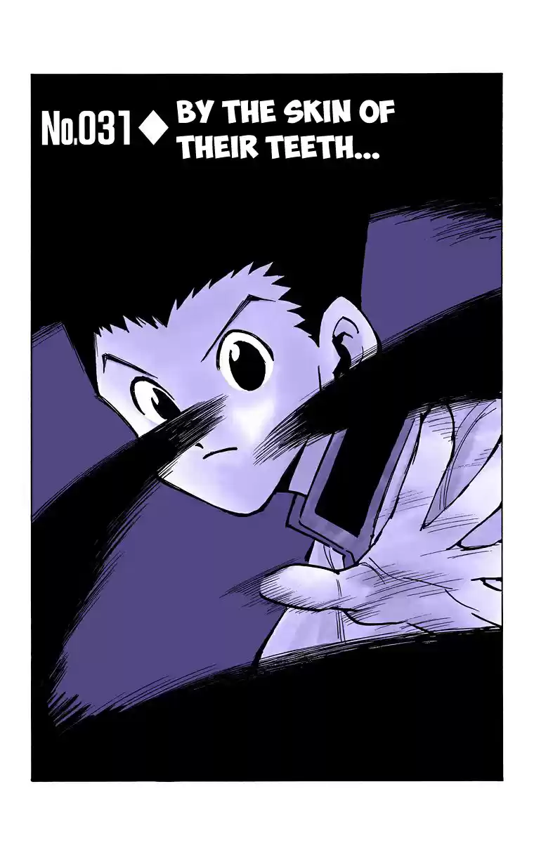 Hunter x Hunter Full Color Vol. 4 Ch. 31 By the Skin of Their Teeth...