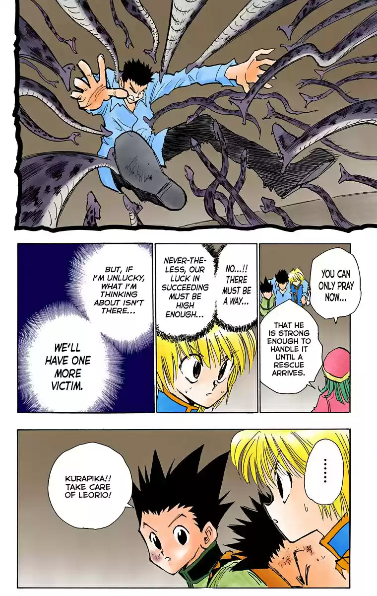 Hunter x Hunter Full Color Vol. 4 Ch. 31 By the Skin of Their Teeth...