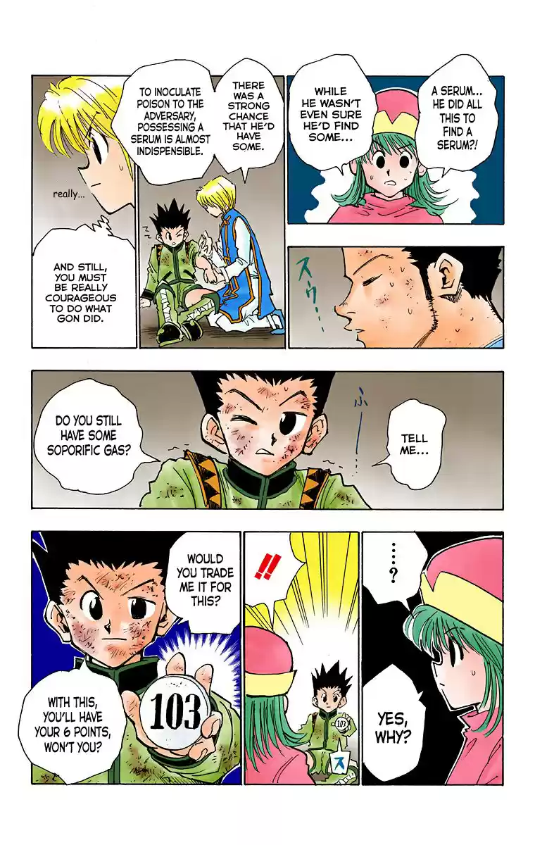 Hunter x Hunter Full Color Vol. 4 Ch. 31 By the Skin of Their Teeth...