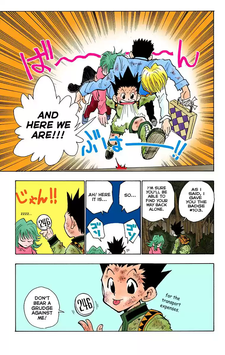 Hunter x Hunter Full Color Vol. 4 Ch. 31 By the Skin of Their Teeth...