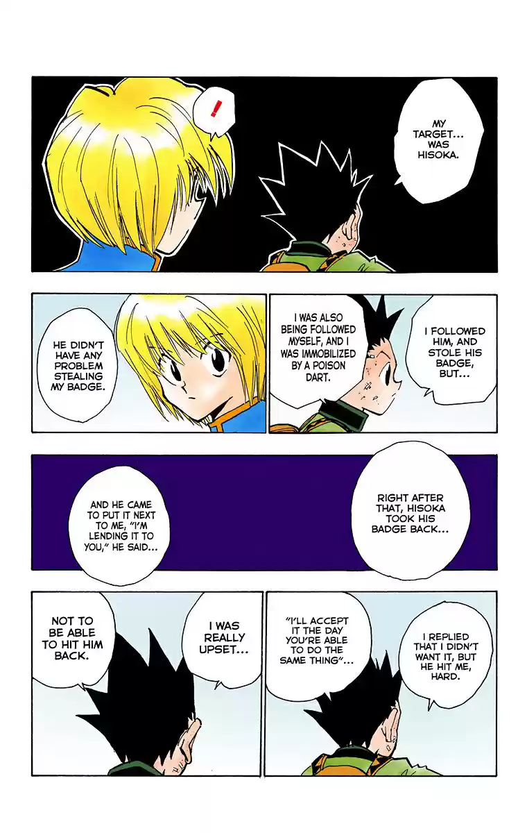 Hunter x Hunter Full Color Vol. 4 Ch. 32 And The Final Test...?