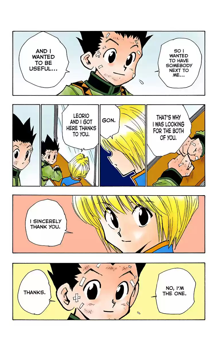 Hunter x Hunter Full Color Vol. 4 Ch. 32 And The Final Test...?