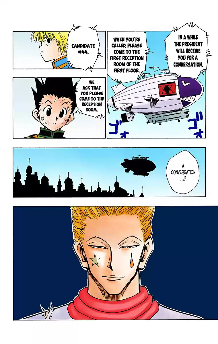 Hunter x Hunter Full Color Vol. 4 Ch. 32 And The Final Test...?