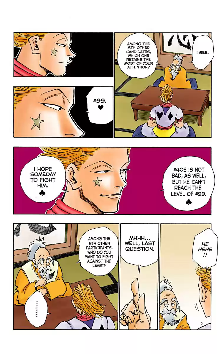 Hunter x Hunter Full Color Vol. 4 Ch. 32 And The Final Test...?