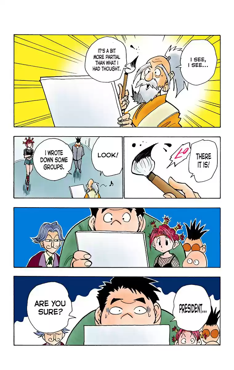 Hunter x Hunter Full Color Vol. 4 Ch. 32 And The Final Test...?