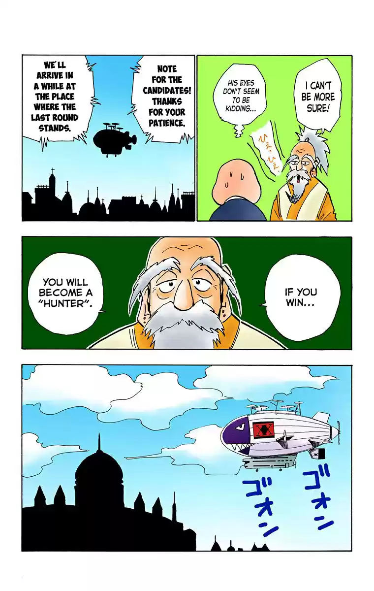 Hunter x Hunter Full Color Vol. 4 Ch. 32 And The Final Test...?