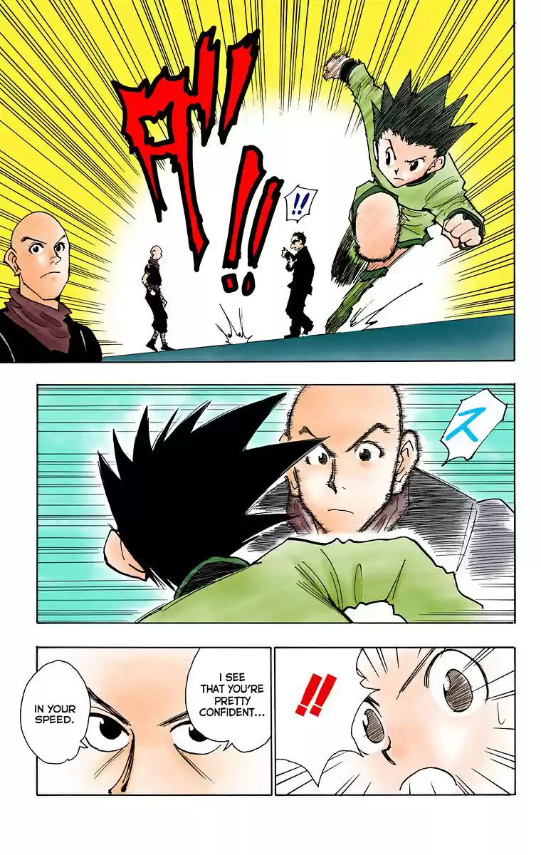 Hunter x Hunter Full Color Vol. 4 Ch. 33 The final test begins!
