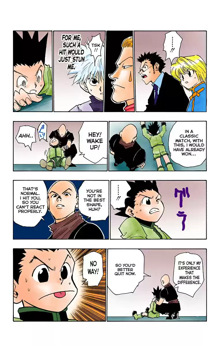 Hunter x Hunter Full Color Vol. 4 Ch. 33 The final test begins!