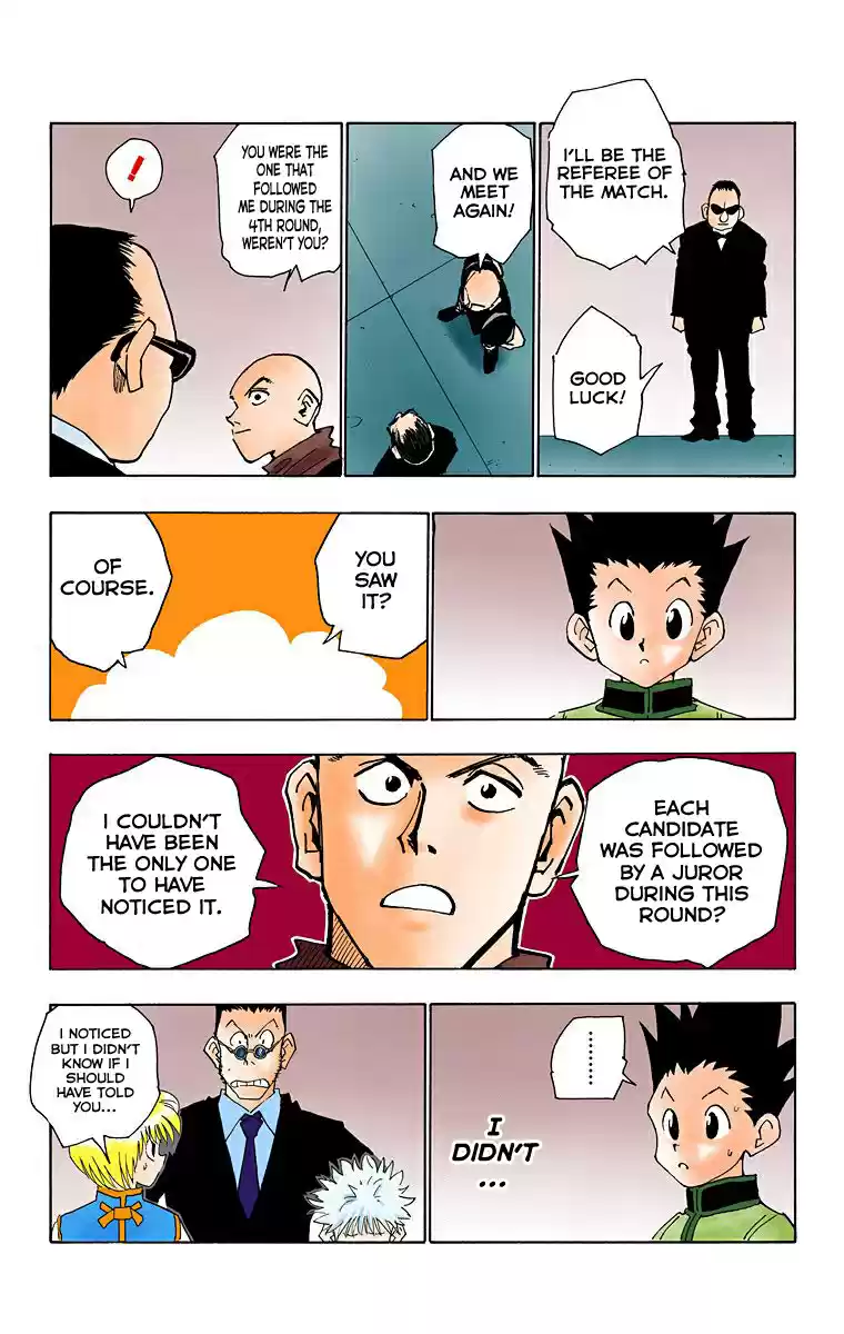 Hunter x Hunter Full Color Vol. 4 Ch. 34 The First Candidate Accepted?!
