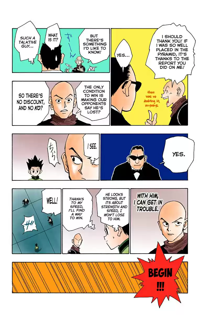 Hunter x Hunter Full Color Vol. 4 Ch. 34 The First Candidate Accepted?!