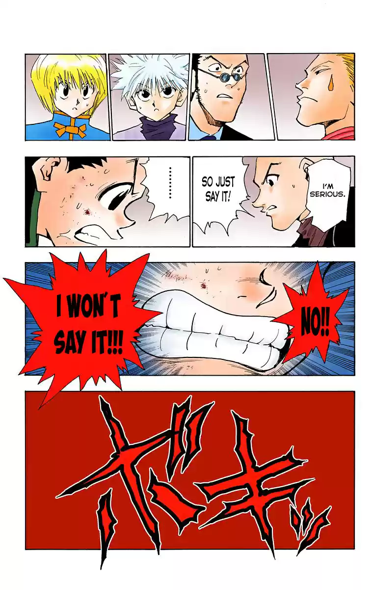 Hunter x Hunter Full Color Vol. 4 Ch. 34 The First Candidate Accepted?!