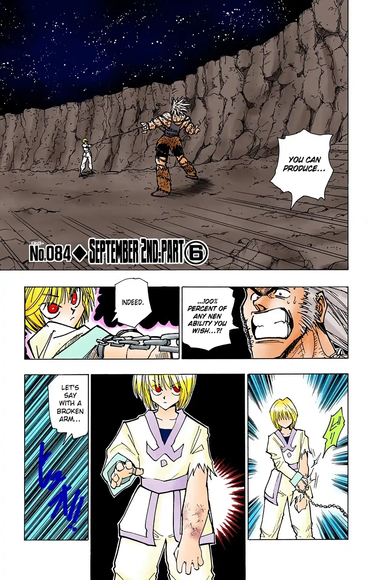 Hunter X Hunter Full Color Vol.10 Chapter 84
