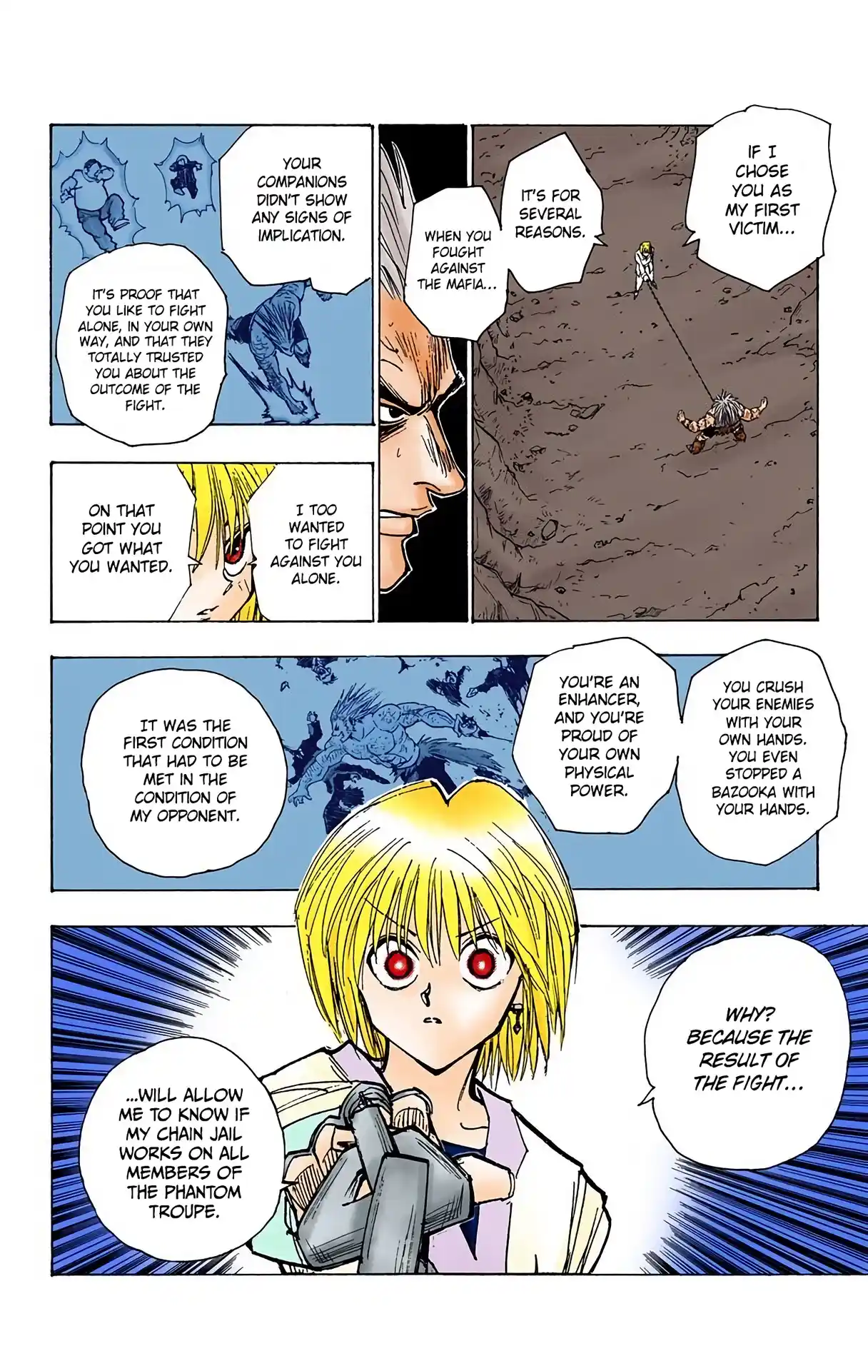 Hunter X Hunter Full Color Vol.10 Chapter 84