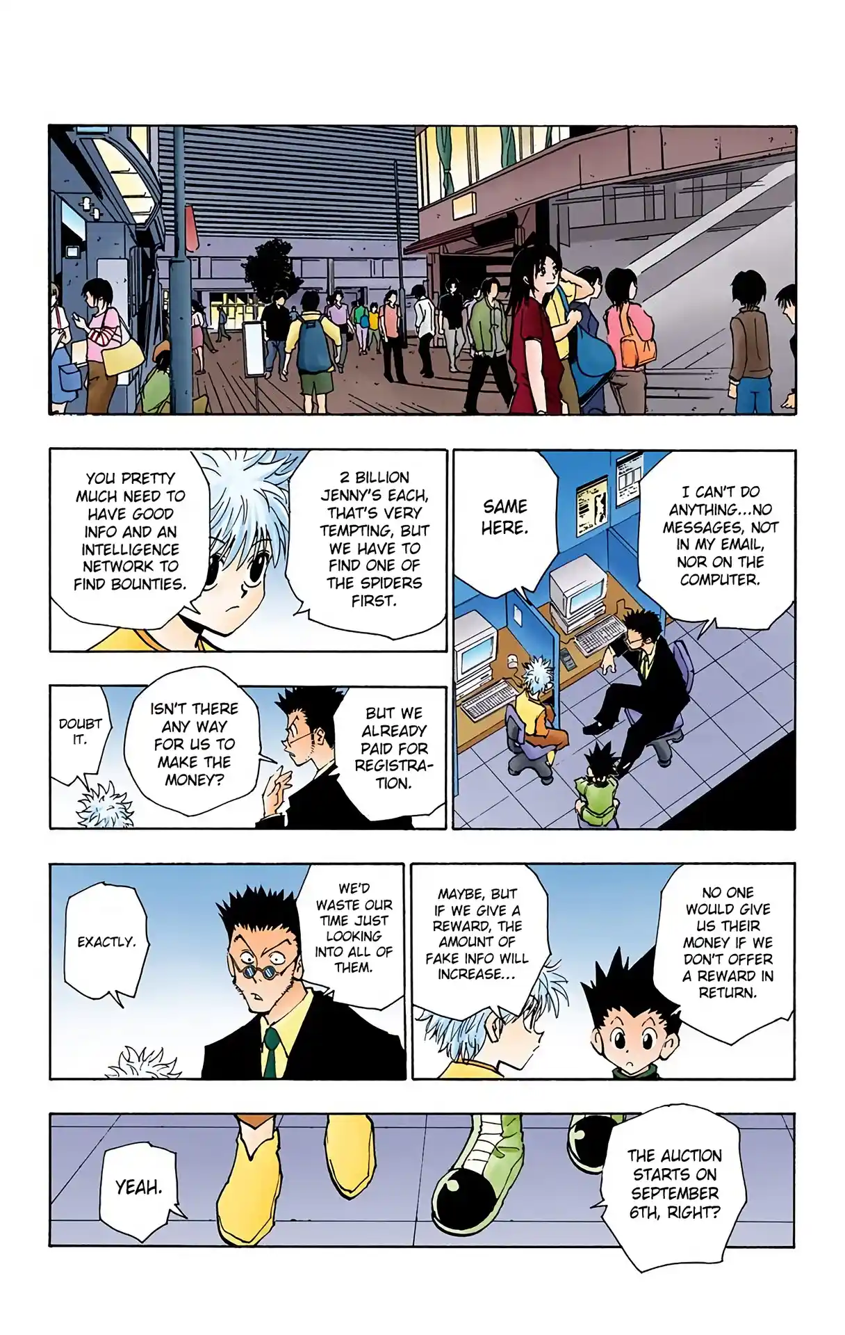 Hunter X Hunter Full Color Vol.10 Chapter 84