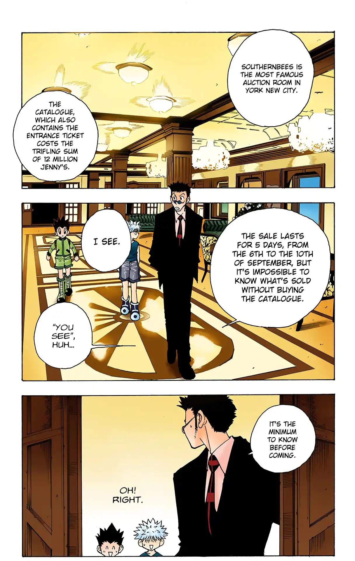 Hunter X Hunter Full Color Vol.10 Chapter 85