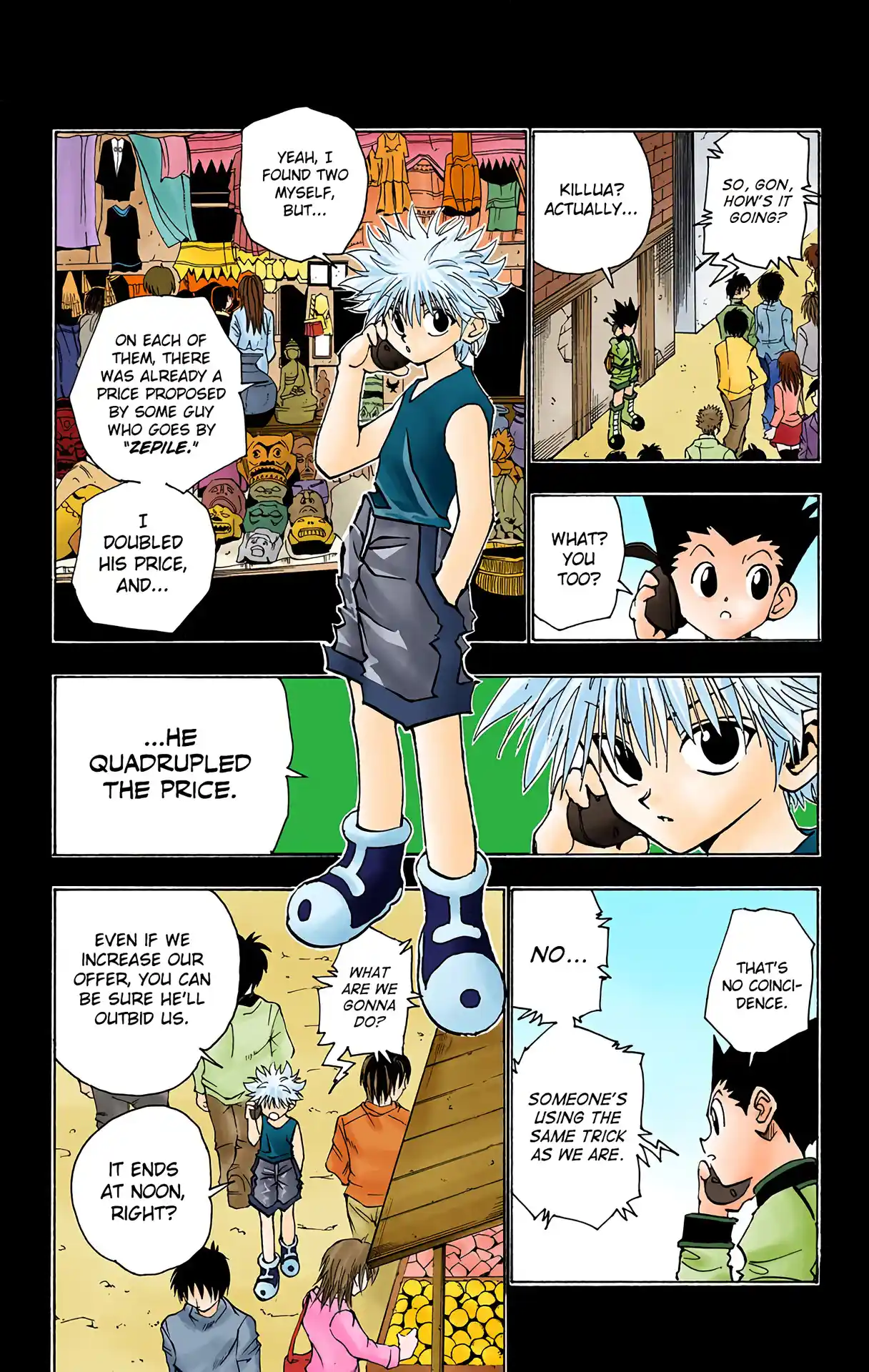 Hunter X Hunter Full Color Vol.10 Chapter 86