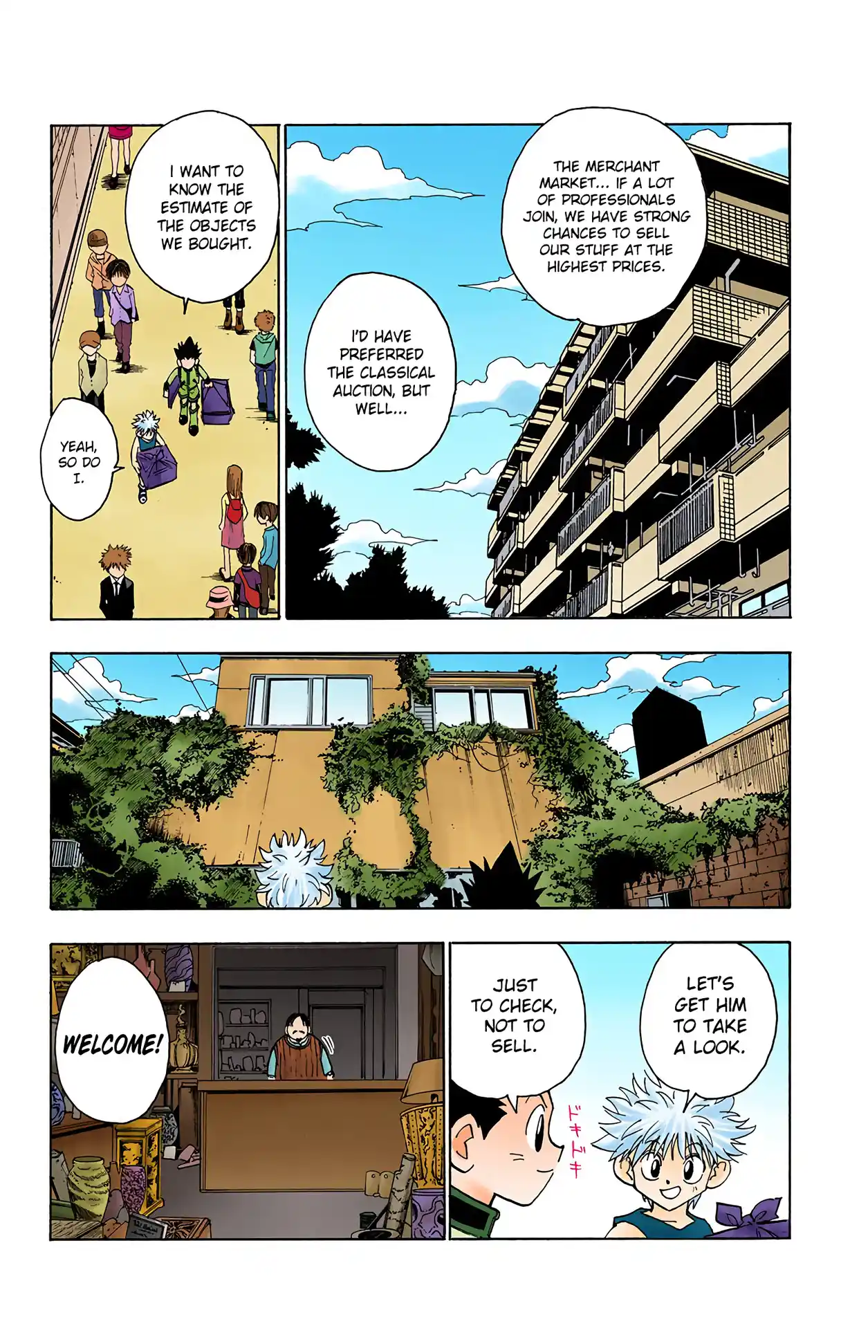 Hunter X Hunter Full Color Vol.10 Chapter 86