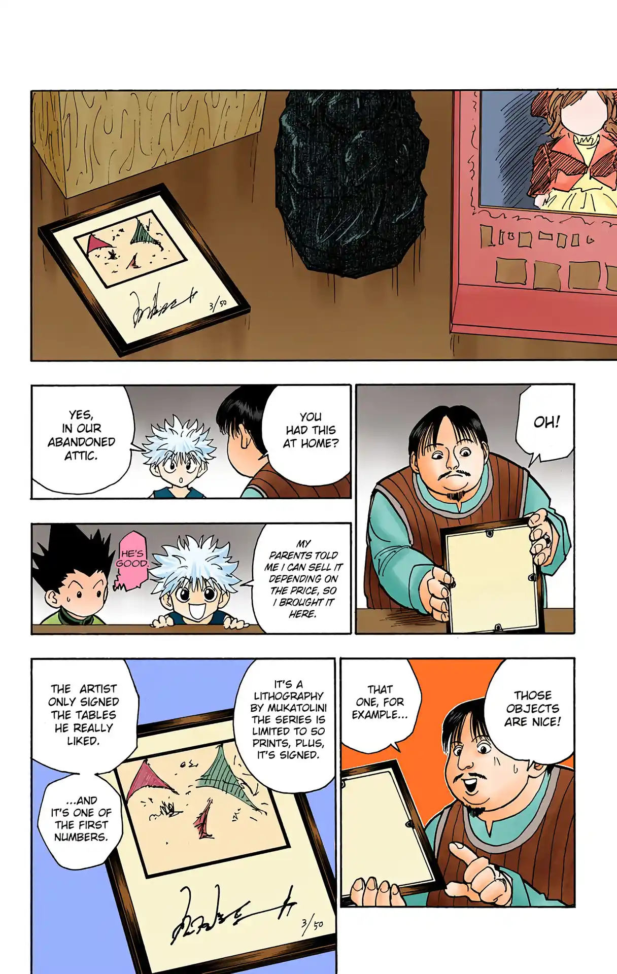 Hunter X Hunter Full Color Vol.10 Chapter 86