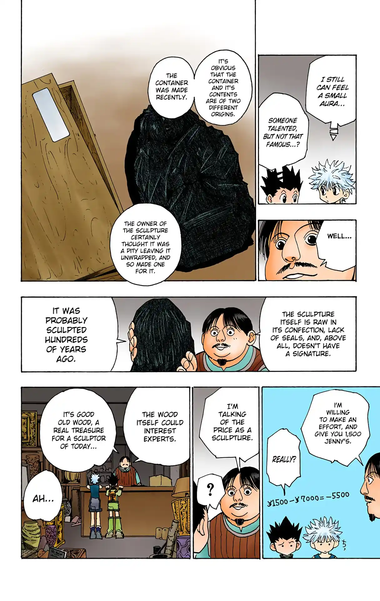 Hunter X Hunter Full Color Vol.10 Chapter 86