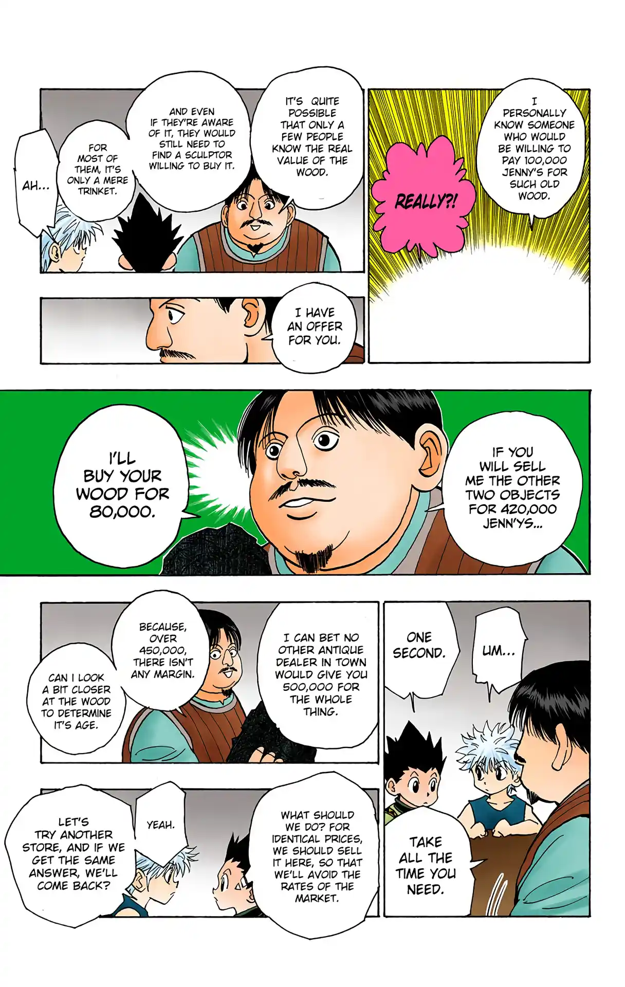 Hunter X Hunter Full Color Vol.10 Chapter 86