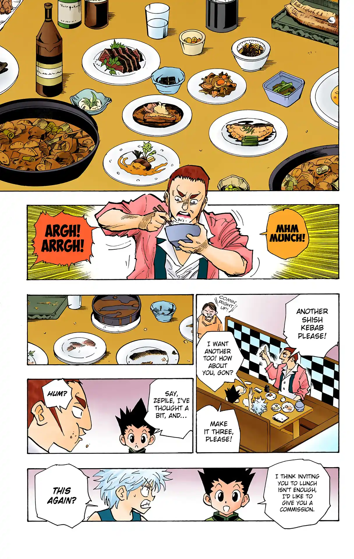 Hunter X Hunter Full Color Vol.10 Chapter 87