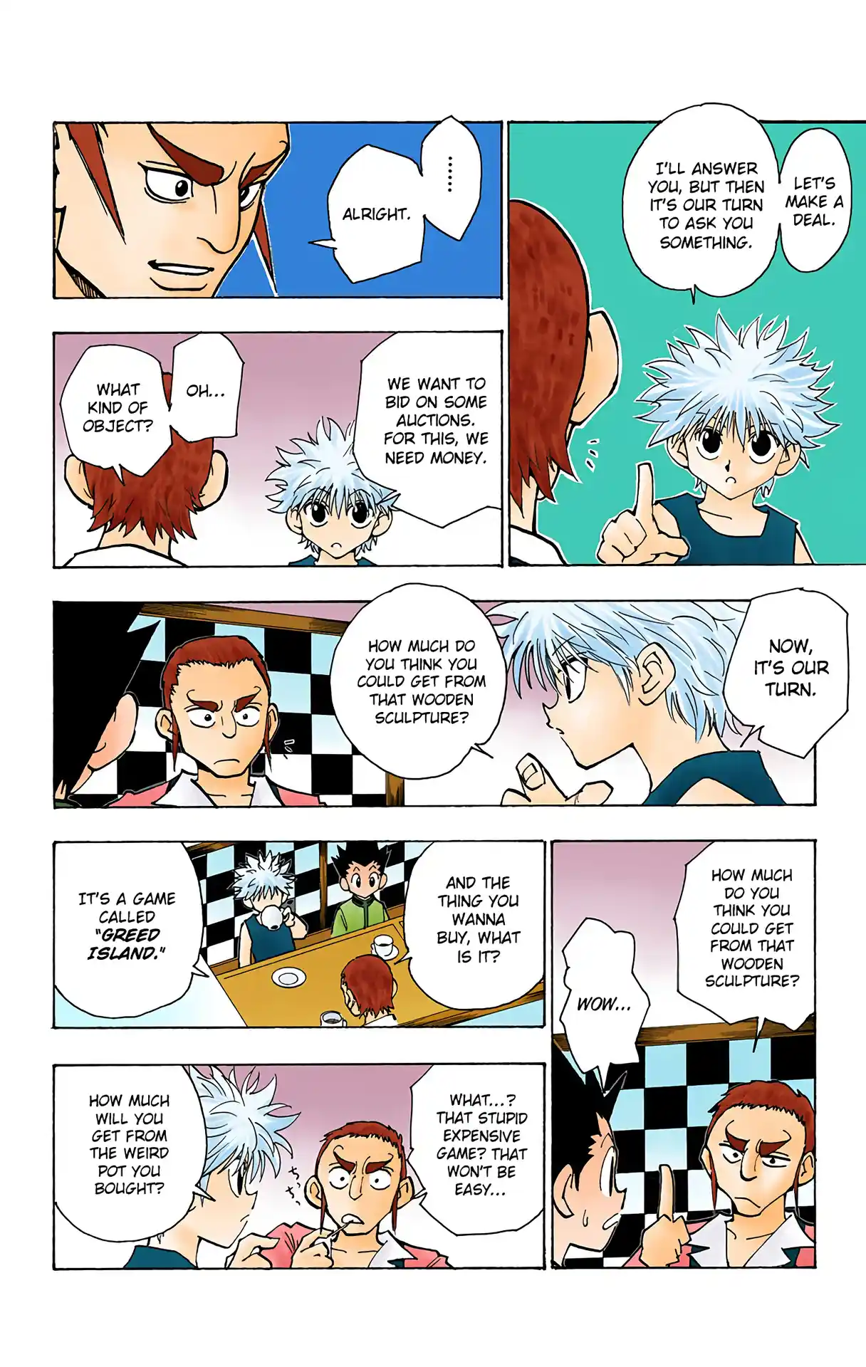 Hunter X Hunter Full Color Vol.10 Chapter 87