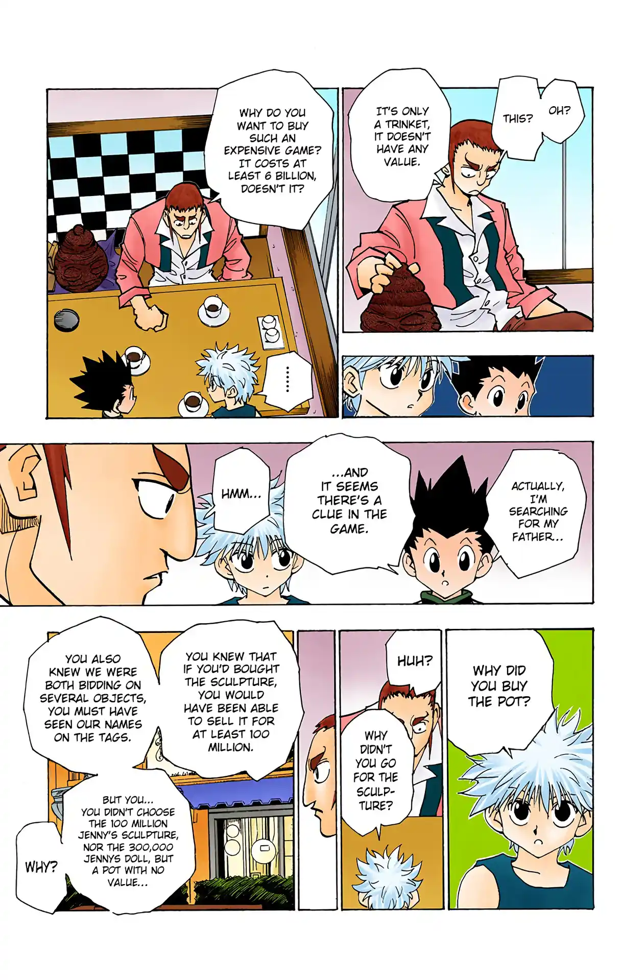 Hunter X Hunter Full Color Vol.10 Chapter 87