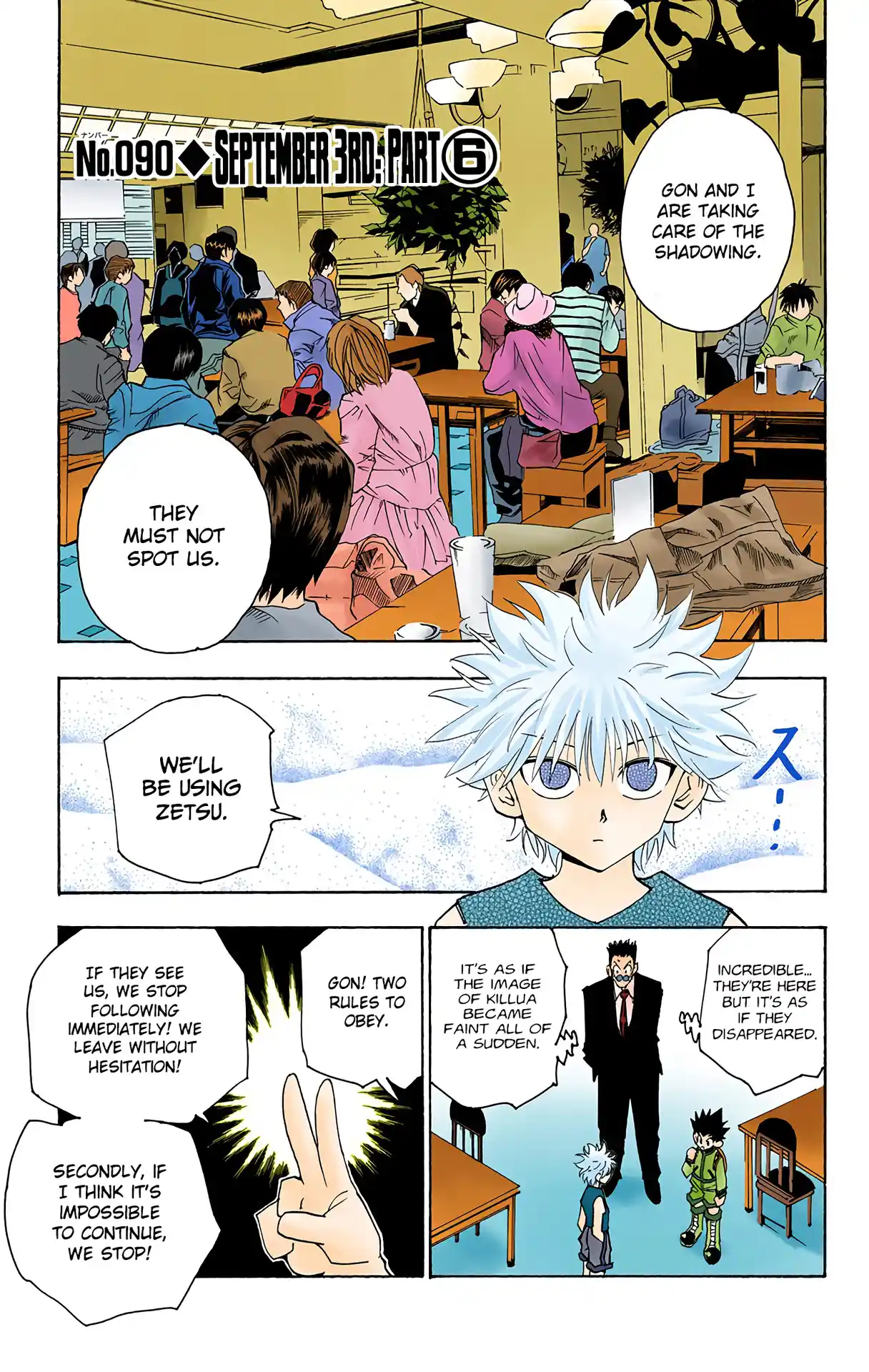Hunter X Hunter Full Color Vol.10 Chapter 90