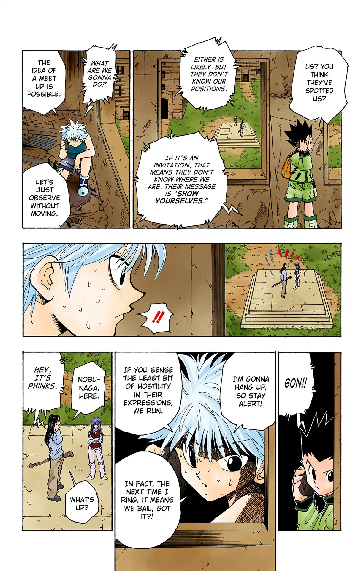 Hunter X Hunter Full Color Vol.10 Chapter 90