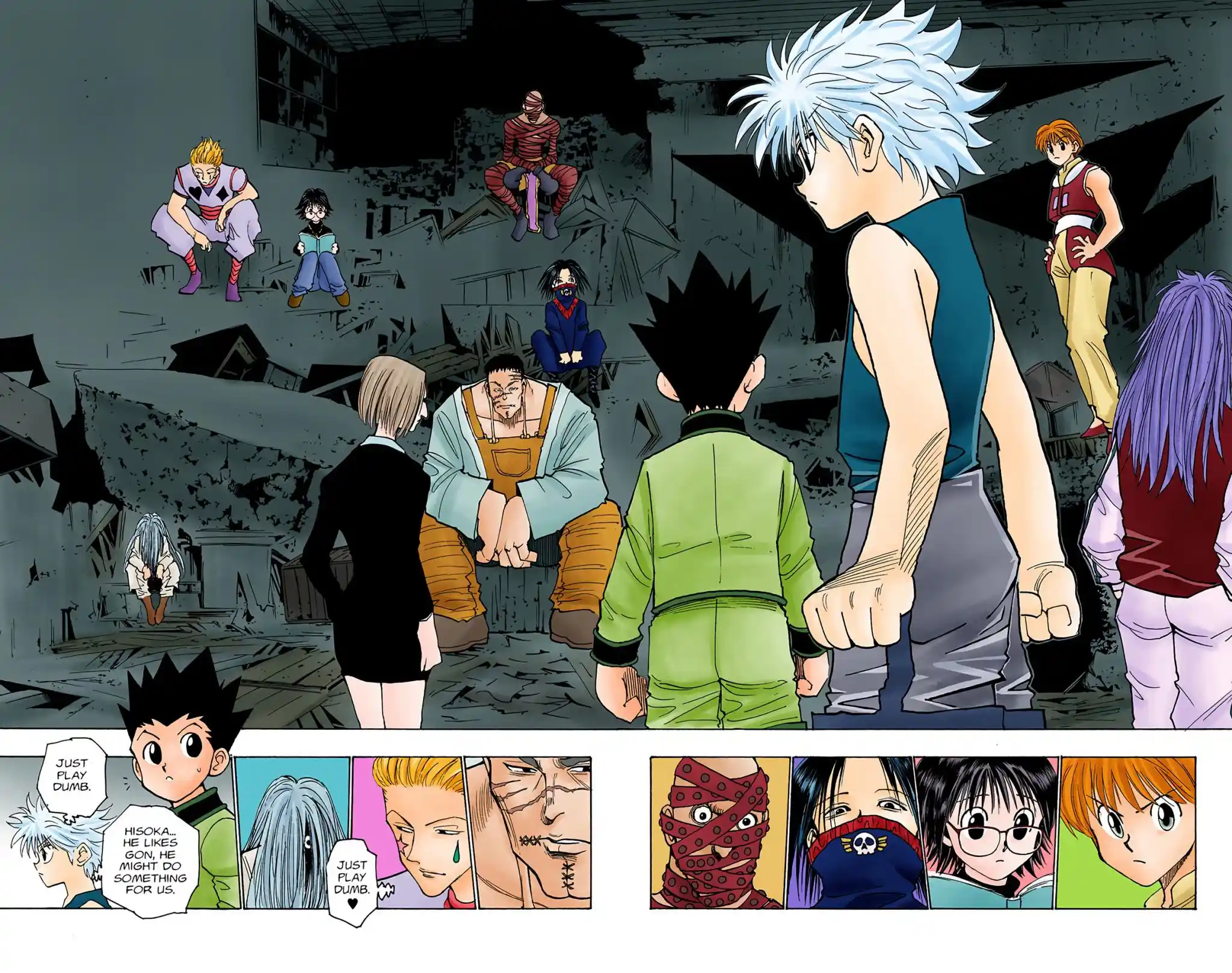Hunter X Hunter Full Color Vol.10 Chapter 91