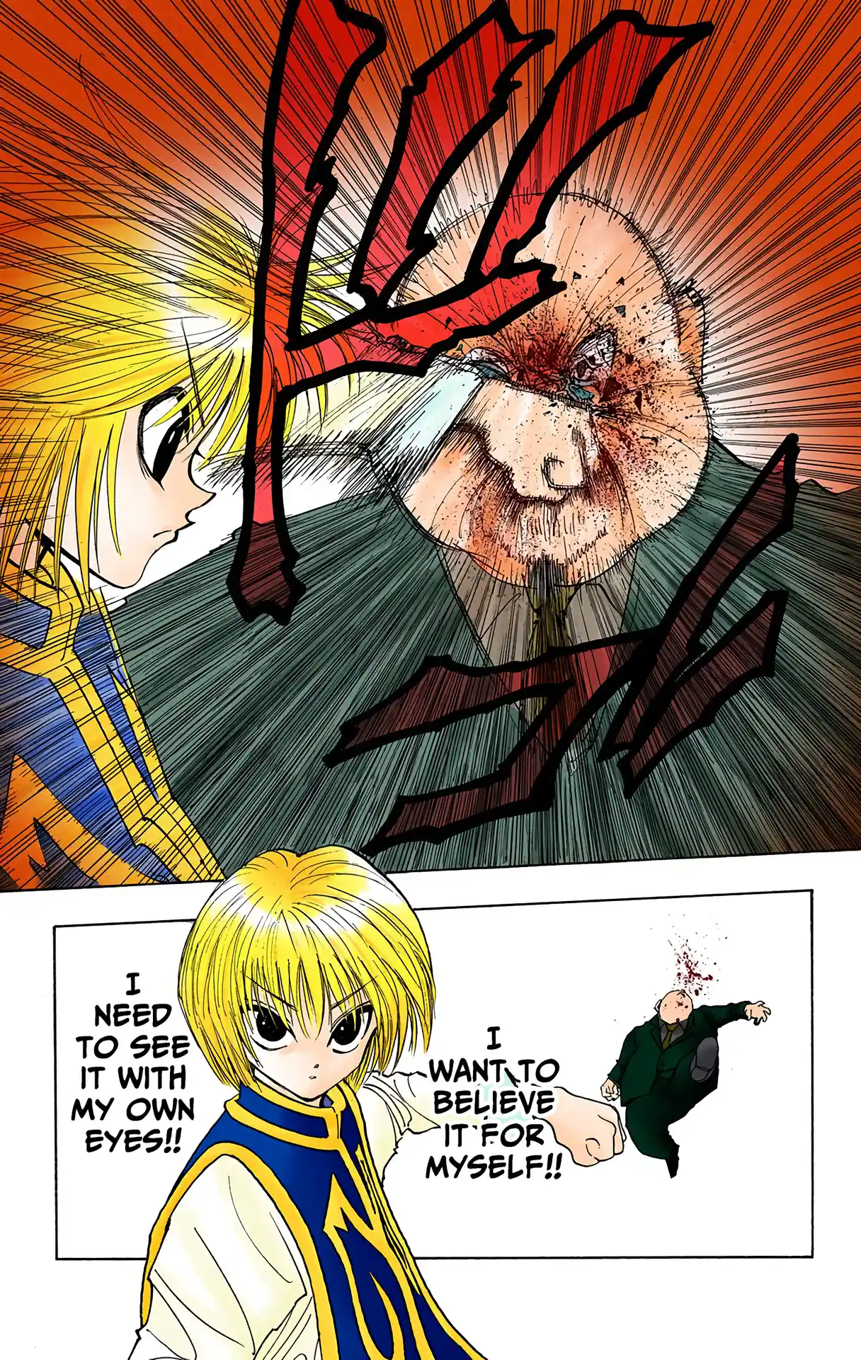 Hunter X Hunter Full Color Vol.11 Chapter 100