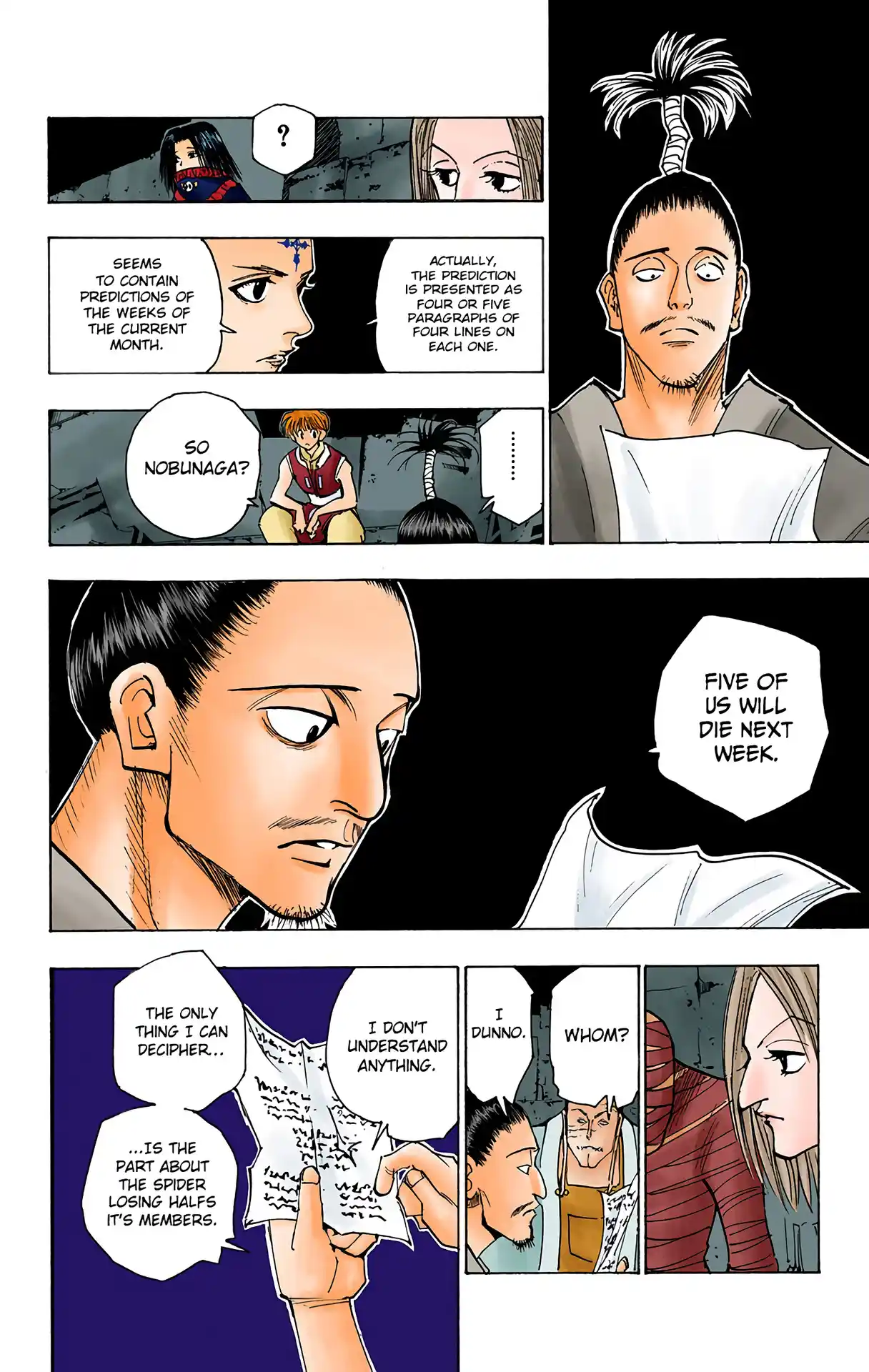 Hunter X Hunter Full Color Vol.12 Chapter 104