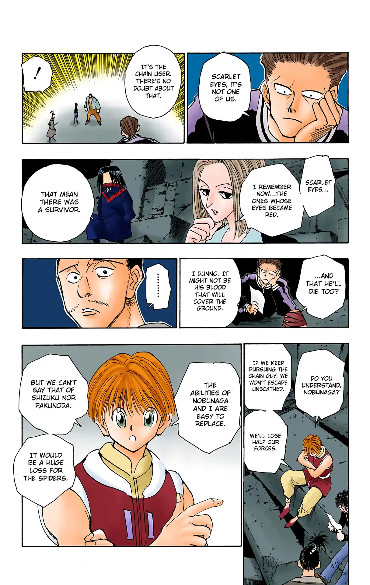 Hunter X Hunter Full Color Vol.12 Chapter 104