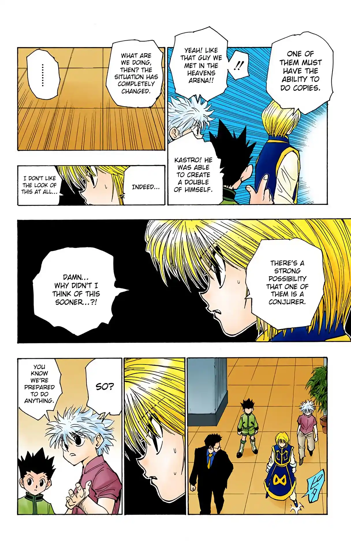 Hunter X Hunter Full Color Vol.12 Chapter 105